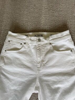 J.Crew White Skinny Jeans